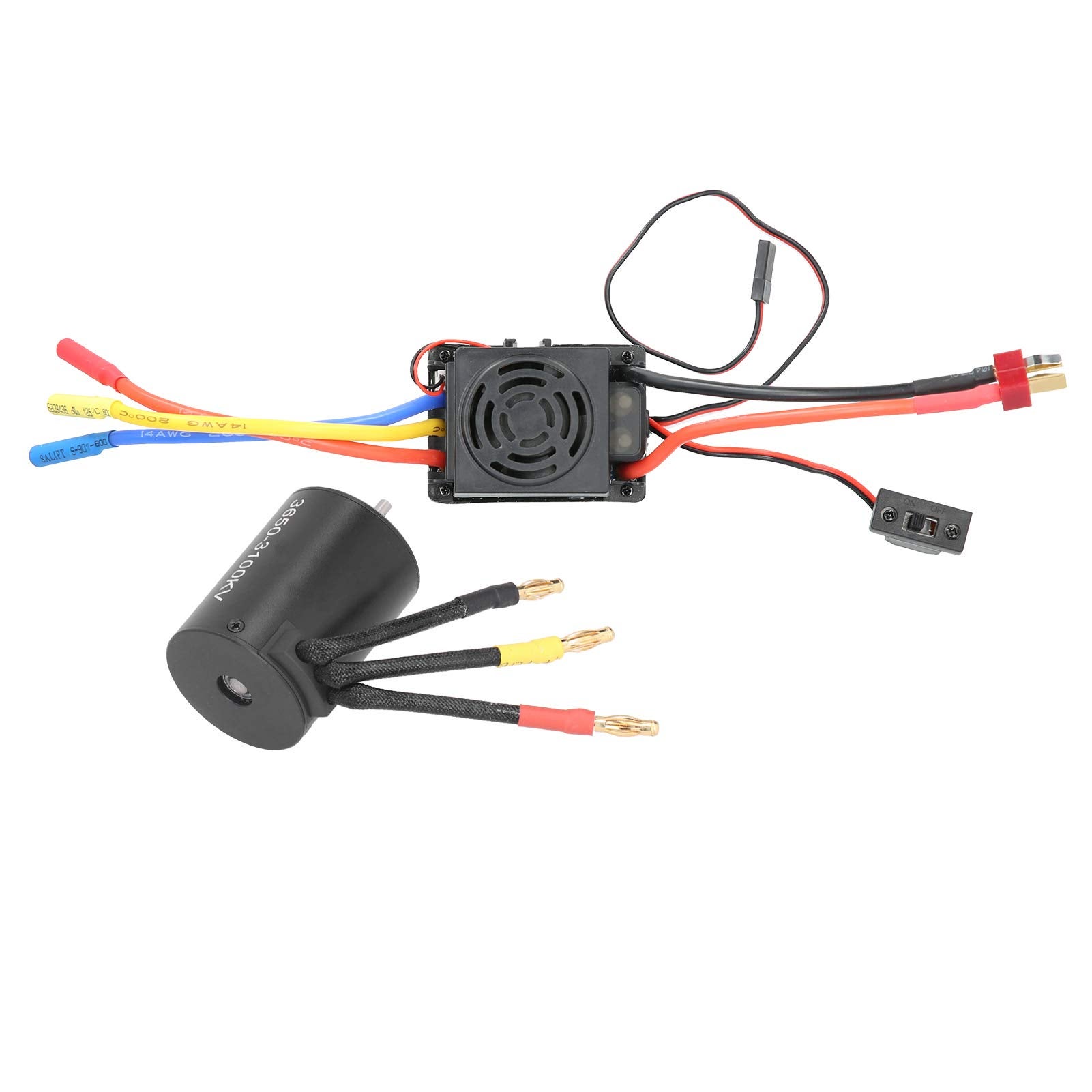 Hosi RC Brushless Motor, RC 5055 400KV 4.0MM Banana RC 5055 400KV