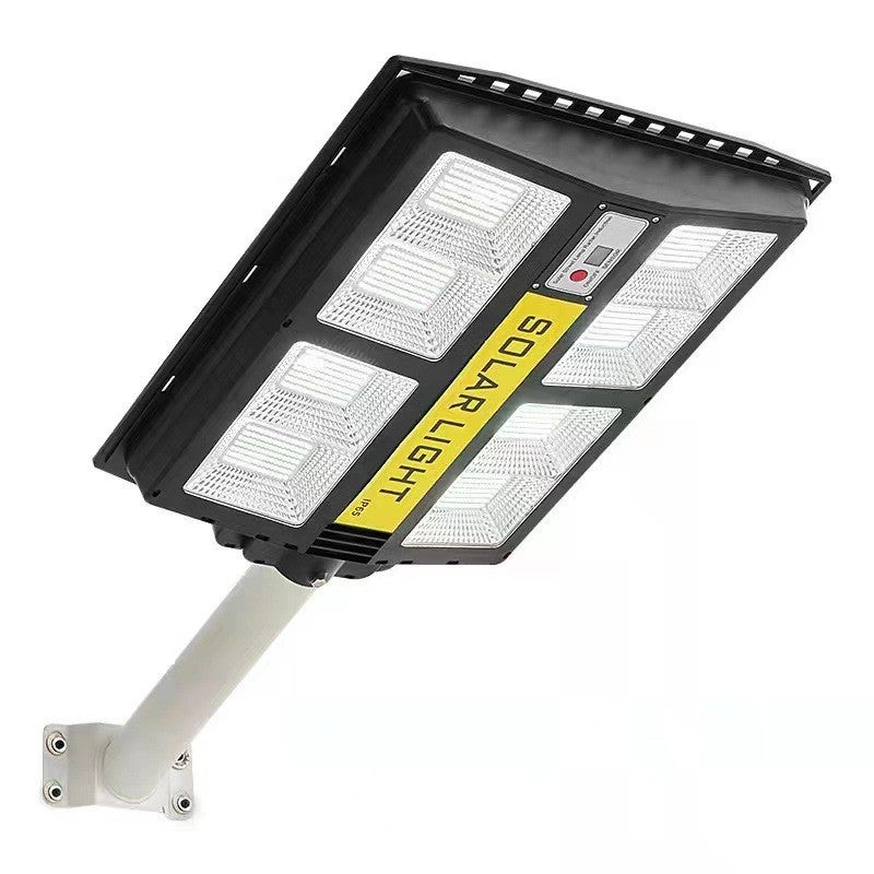 Lampa solara stradala Flippy 500W, 720 LED, telecomanda, senzor, IP65, negru