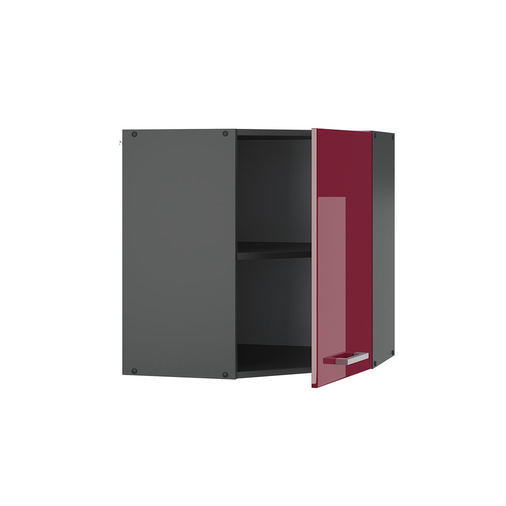 Vicco Elément haut de cuisine R-Line, Rouge brillant, 57cm - 4