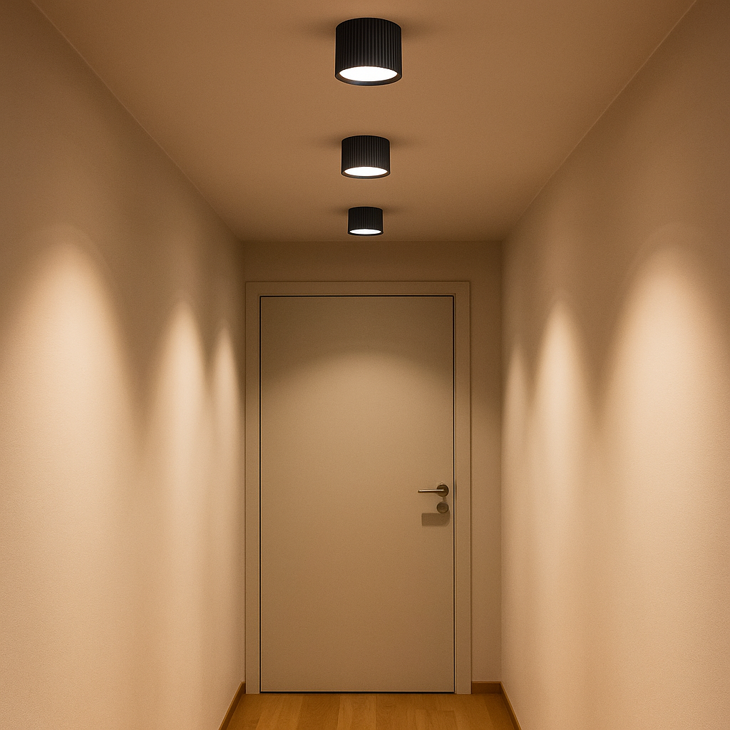 Oprawa natynkowa GX53 LED Gisele 8,2x6 cm oświetlenie punktowe lampa sufitowa czarna MasterLED - 2