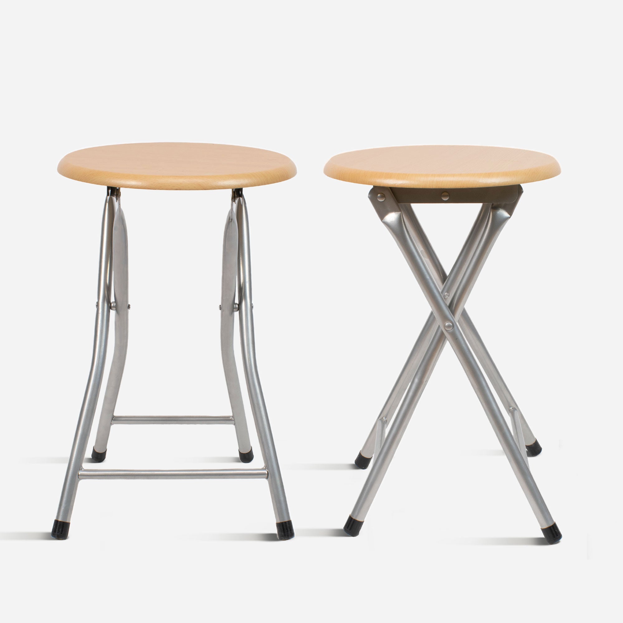 Taburete Plegable de Madera - 30 x 45 cm - 6