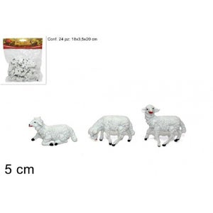 Figurines Crèche Bœuf Et âne Peintes à La Main - Environ 13x8 Cm Et 10x13 Cm, Décoration Noël Traditionnelle, Qualité Détaillée