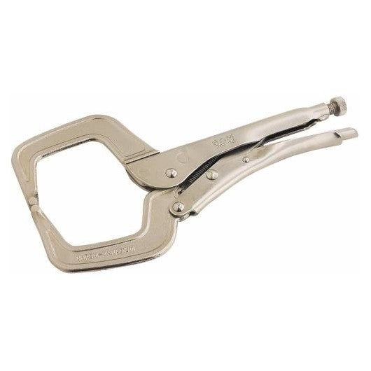 Pince Étau C Draper 280 Mm – Serre-Joint Rapide Acier Nickelé – Outil Pro Ouverture Rapide