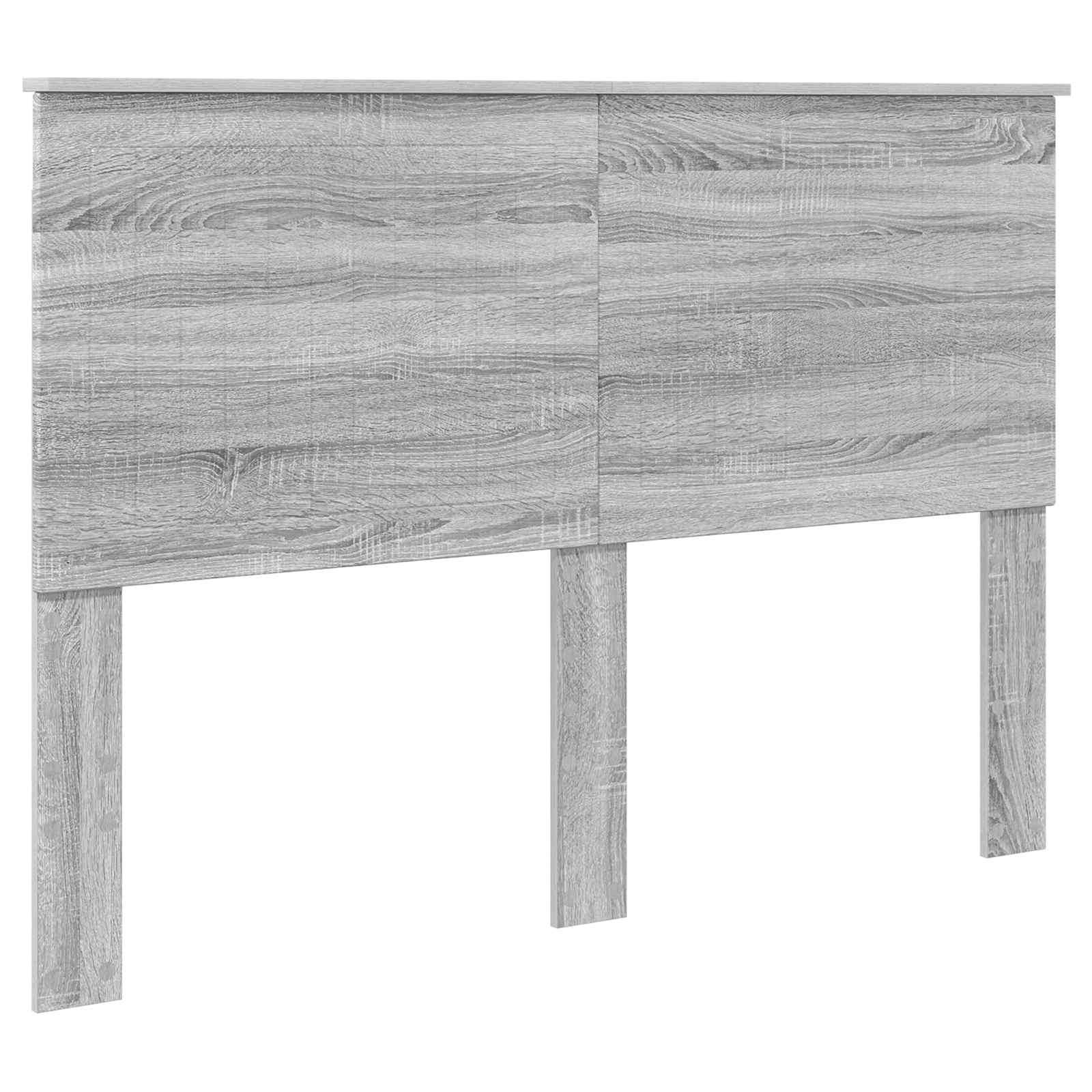 Lit avec rangement, panneau de bois, gris, pour la chambre, 140 × 200 cm - 7