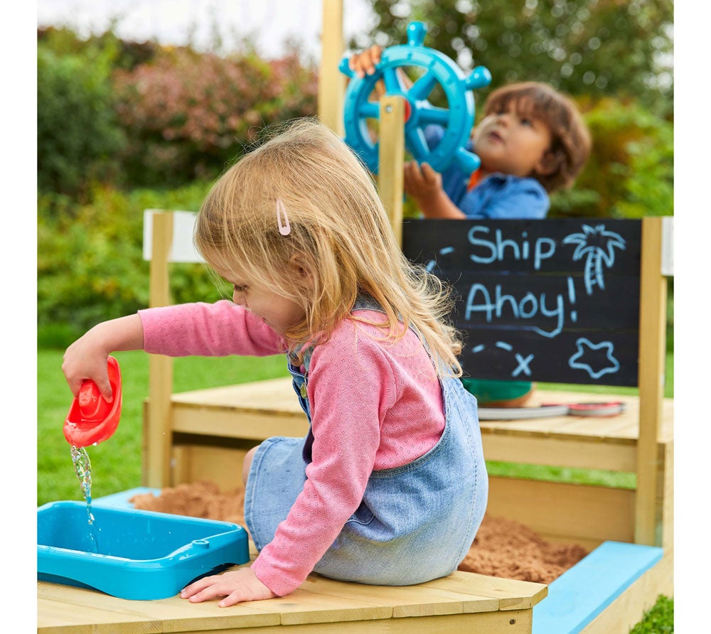 Bac à sable enfant bateau pirate AHOY bois FSC® - 8