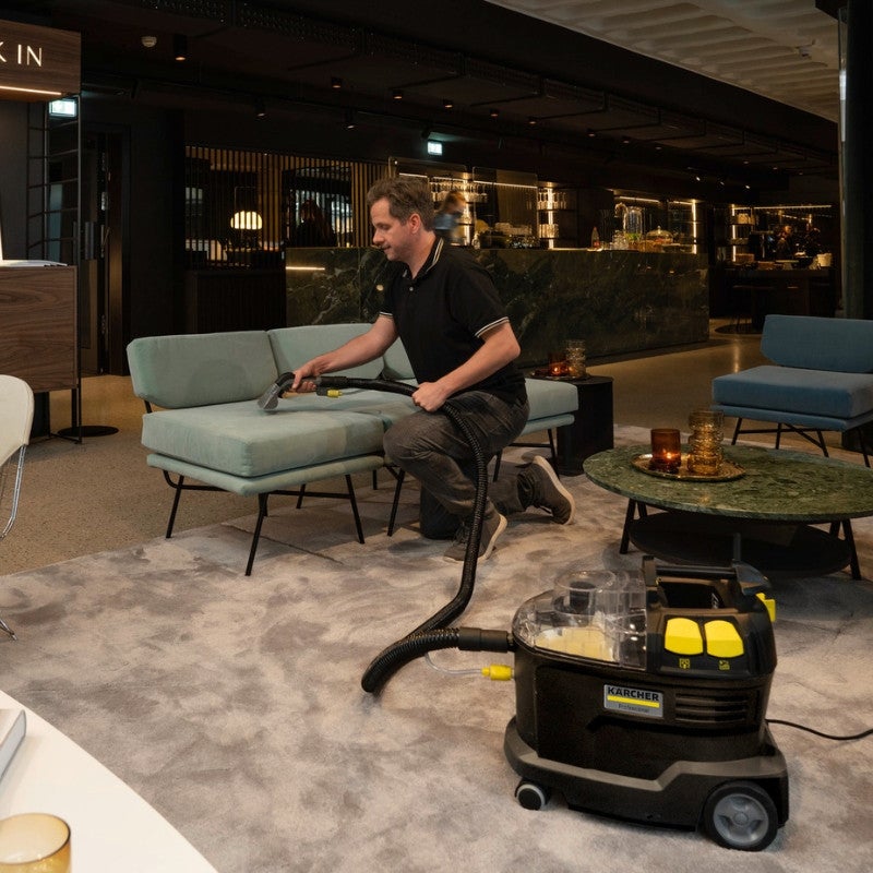 Shampouineuse professionnelle KARCHER Puzzi 8/1 Black edition, injecteur extracteur 1200 W - 4