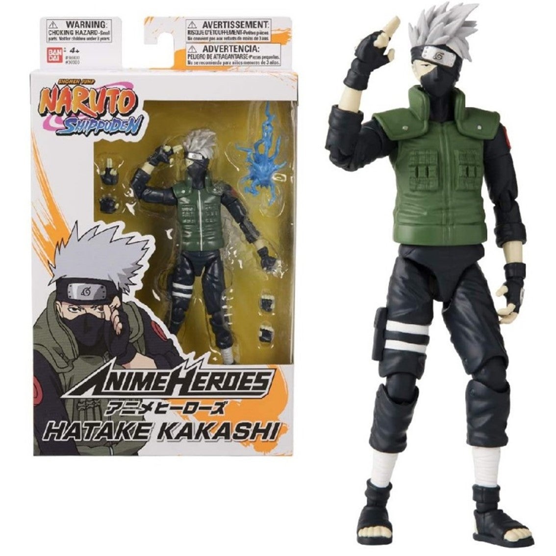 Minix Collection NARUTO SHIPPUDEN - Naruto, Kakashi, Itachi,. - Confezione 4 Fig. 7cm