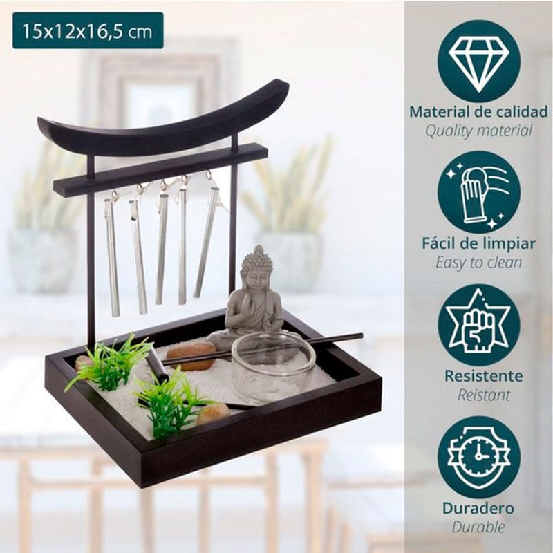 Jardin zen - 15x16 - 5 cm - Atmosphera créateur d'intérieur - 5