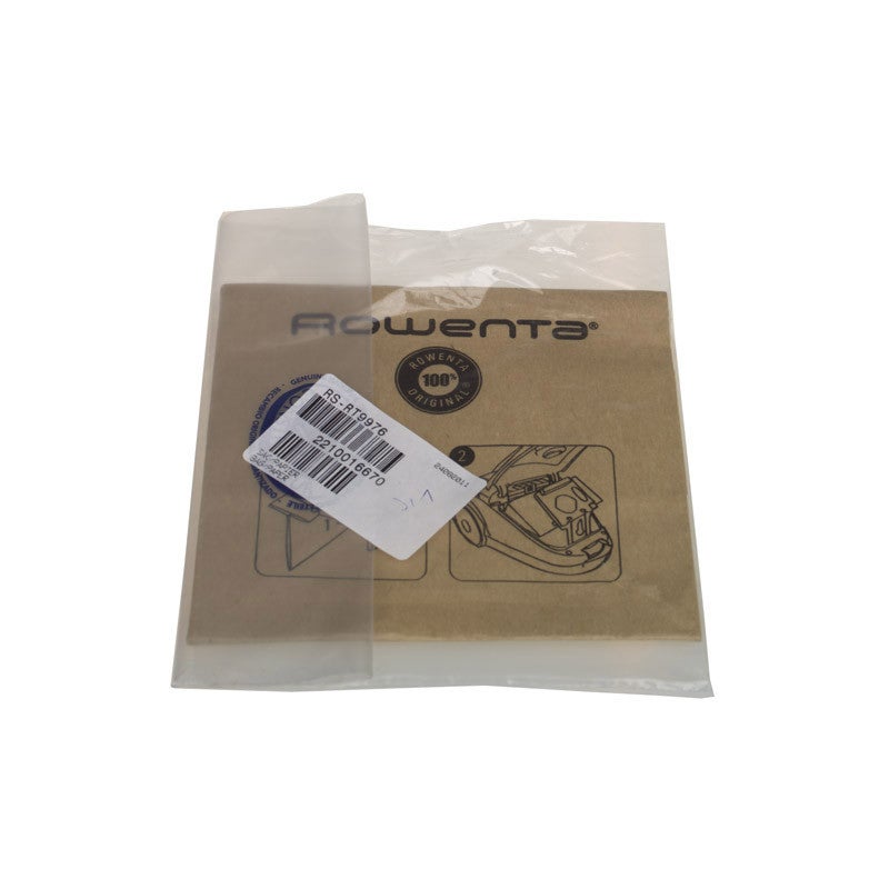Filtre Papier Pour Aspirateur Rowenta Air Force Serenity - Compatible Modèles Sans Fil Et Sans Sac - Noir