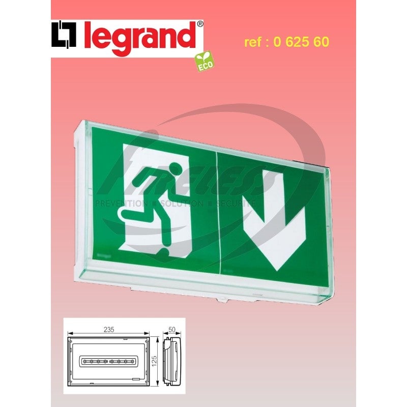 Bloc Secours LED étanche SATI Legrand BAES 62526 Neuf