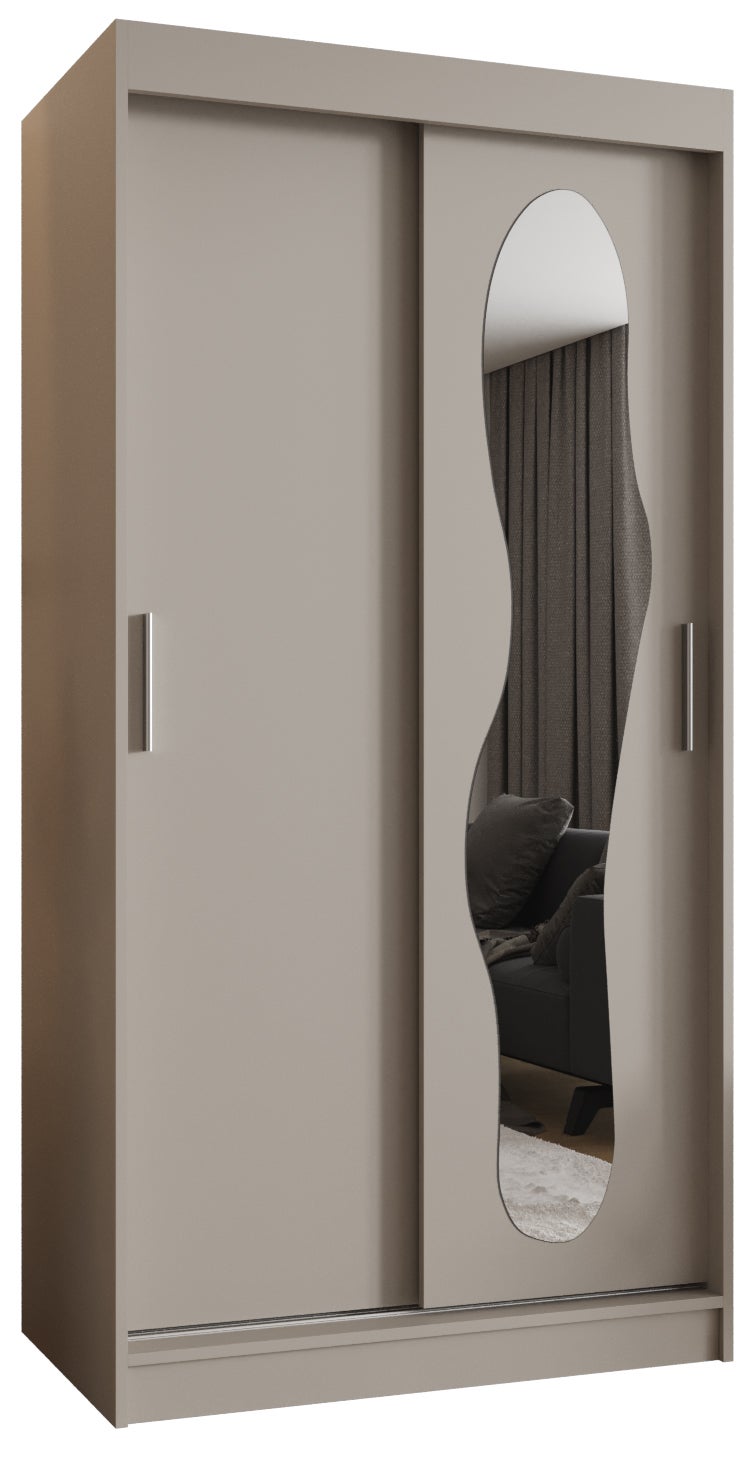 Szafa przesuwna garderoba ULTRA 100 x 62 x 200 cm Kaszmir - Abiks Meble