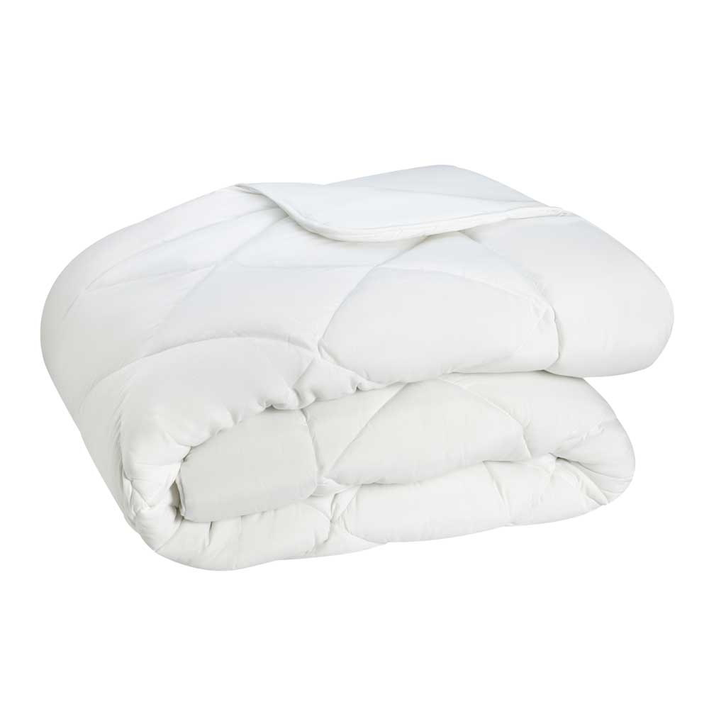 Cotton artean - relleno nórdico landa fibra antiácaros 400 gr/m² blanco cama 200