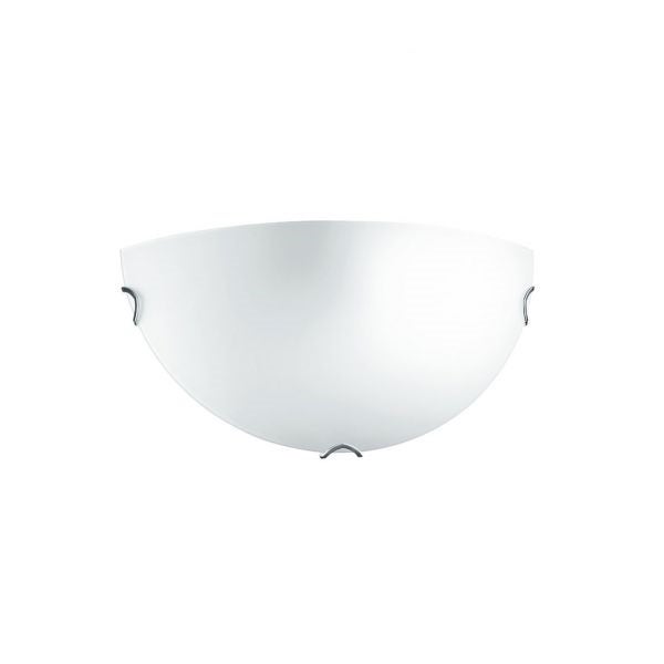 Applique OBLO en verre blanc 30x15h cm - 9