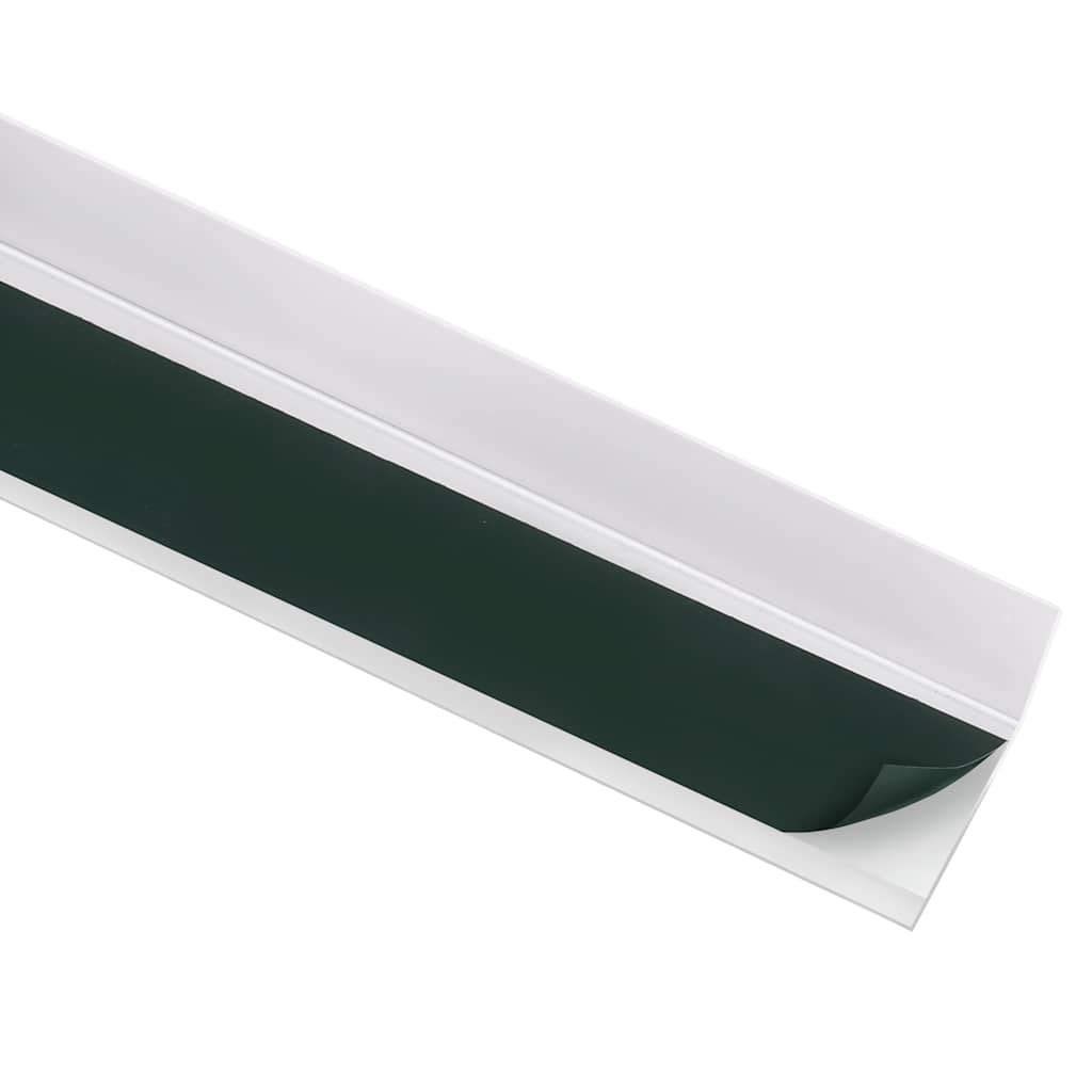 Nez de marche forme en L 5 pcs aluminium 100 cm argenté vidaXL - 5