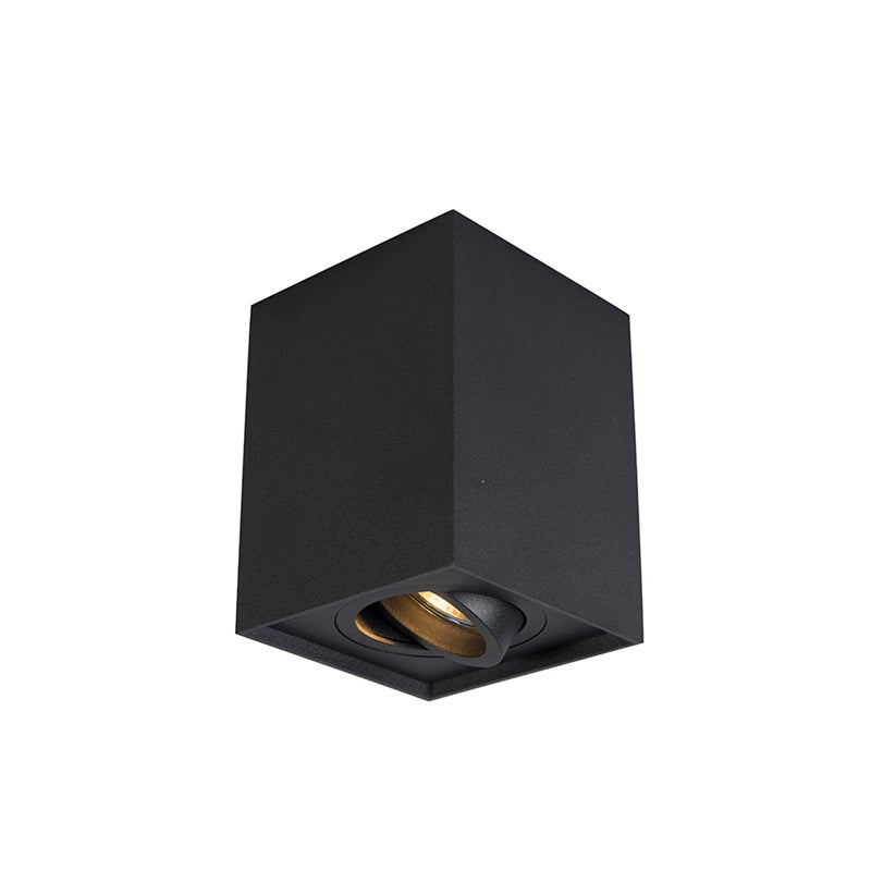 Inteligentny reflektor czarny regulowany z WiFi GU10 - Quadro Up