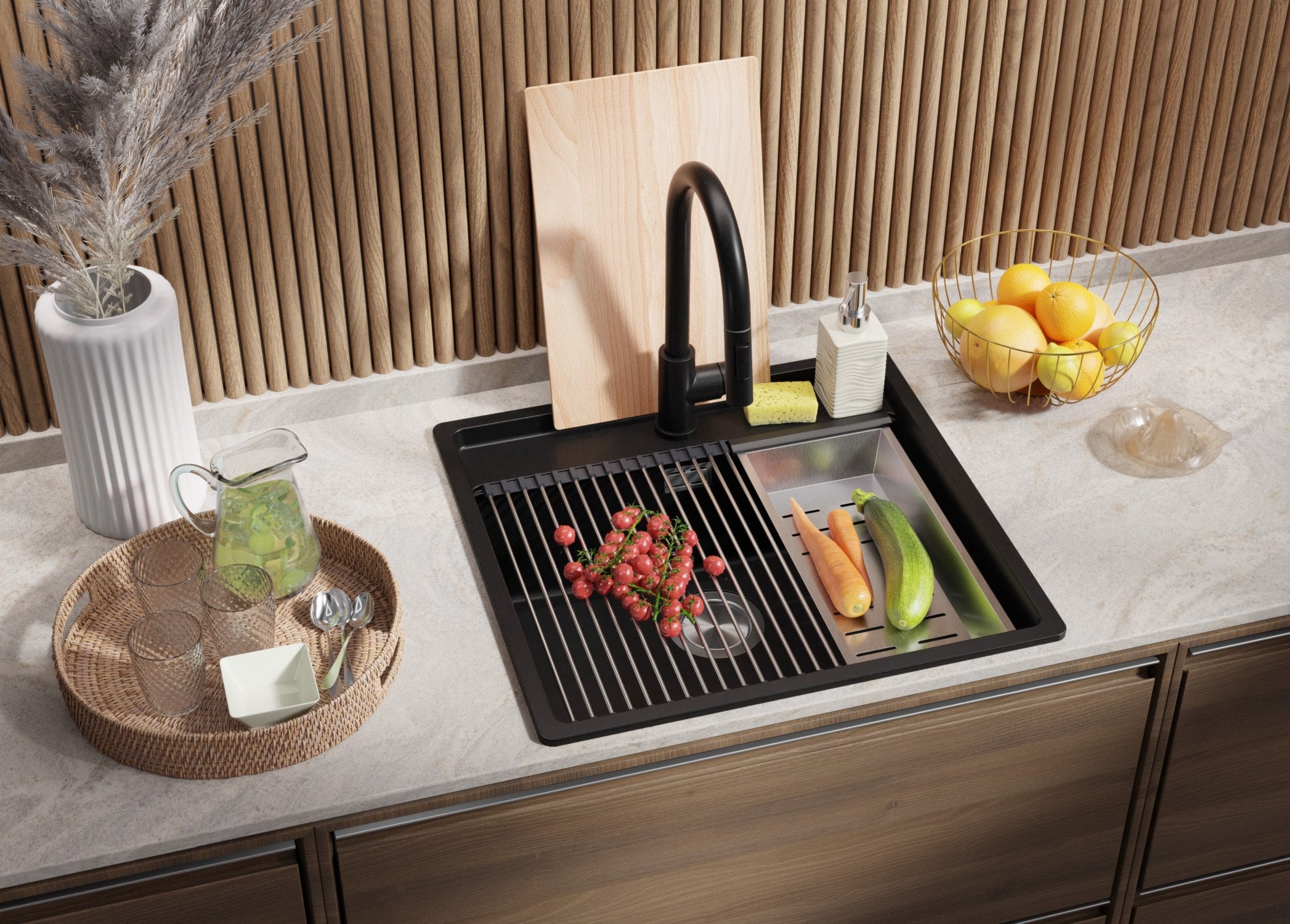 Lavello In Acciaio Inox 1 Vasca Con Sgocciolatoio - Per Cucine Professionali - Foto 5