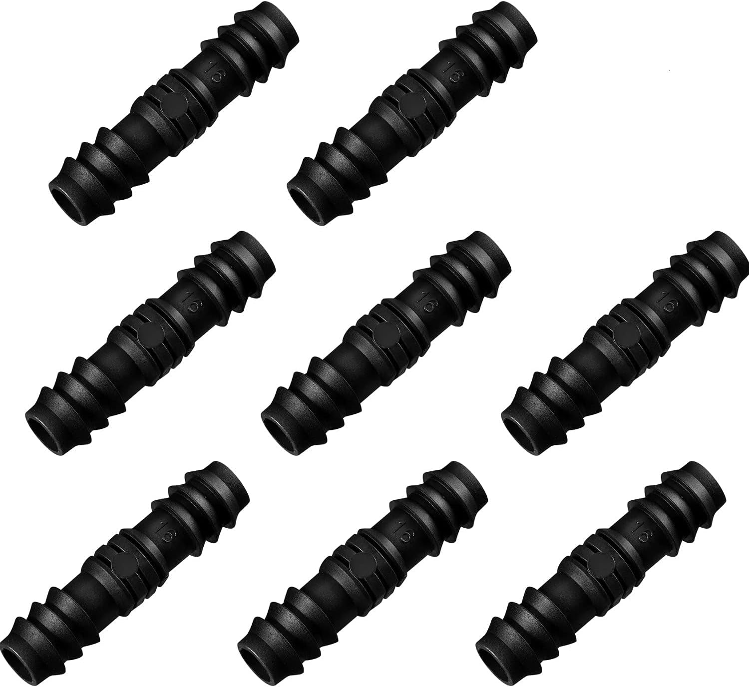 Sztuk (16 mm) złącze kolczaste do węża ogrodowego z tworzywa sztucznego do nawadniania kropelkowego, złącza do węża do moczenia, ogranicznik końcowy