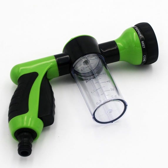 Pistola Per Ugello A Spruzzo D'acqua Da Giardino In Schiuma Di Alta Pistola Per Ugello A Spruzzo D'acqua Da Giardino In Schiuma Di Alta