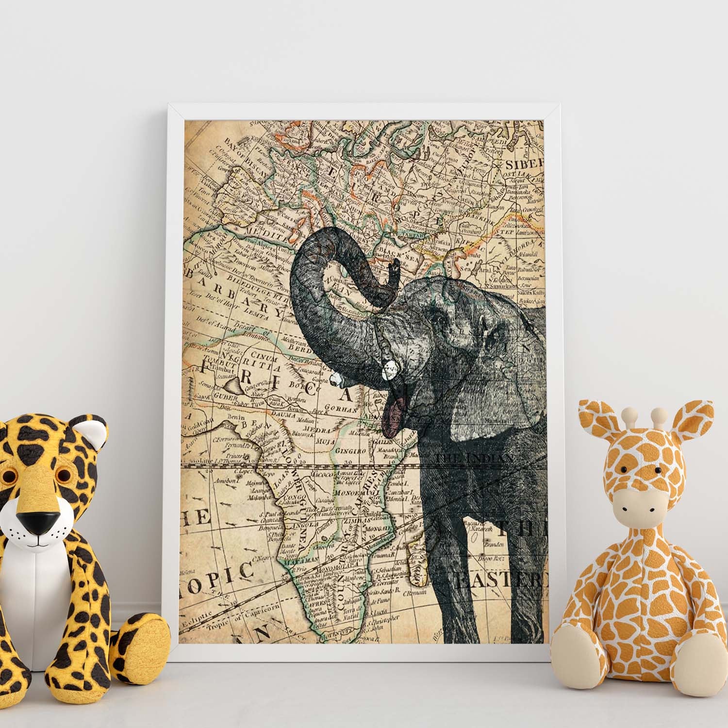 Tenture Indienne Eléphant | Fabrication Artisanale | Pankaj e-Boutique