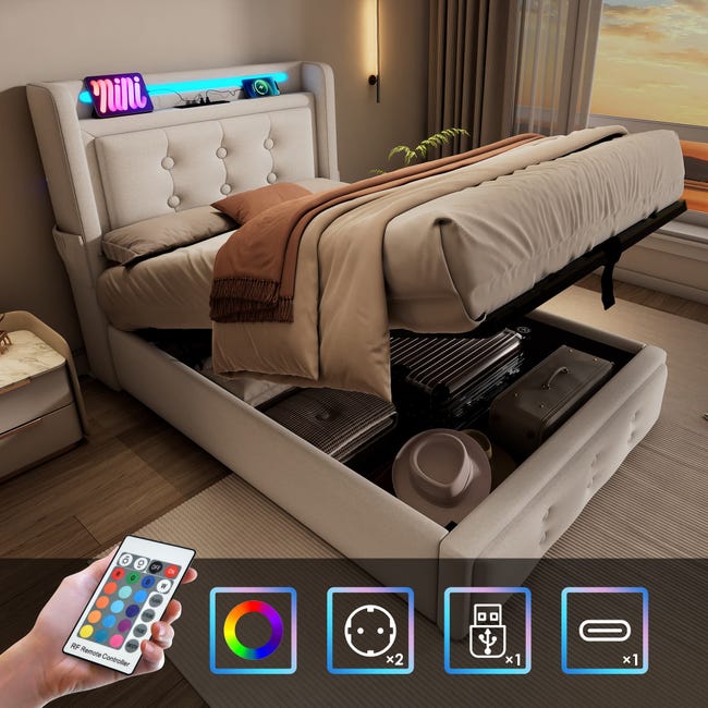 Lit Enfant Superposé 90x200cm, Toboggan, Échelle d'Angle, Toit ...