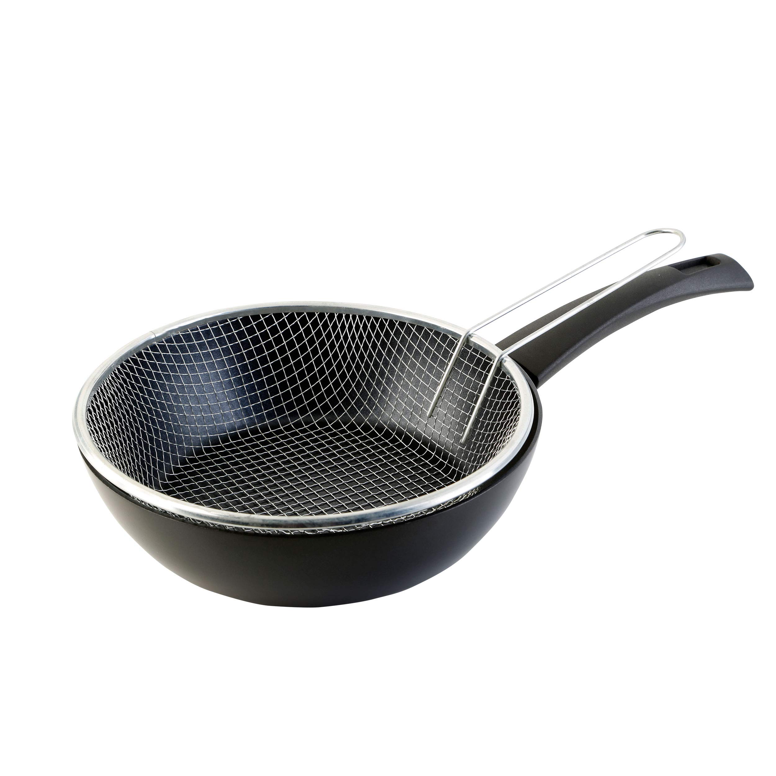 WECOOK! Ecogreen Bratpfanne 16 Cm – Antihaftbeschichtung XYLAN Plus, PFOA-frei, Für Induktion, Gas, Glaskeramik