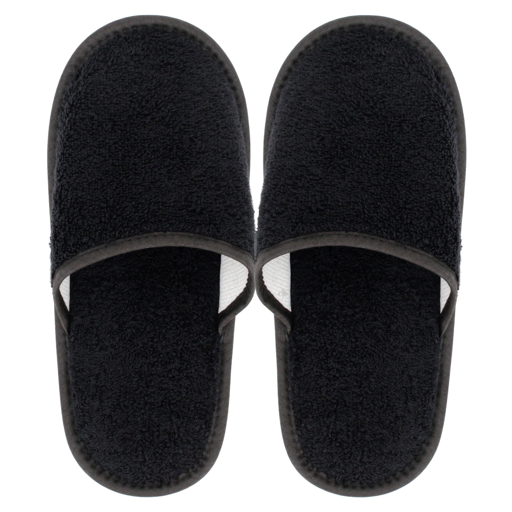 Linnea Chaussons De Bain Pure Taille S (36-38) - Éponge Coton Anti-Dérapante
