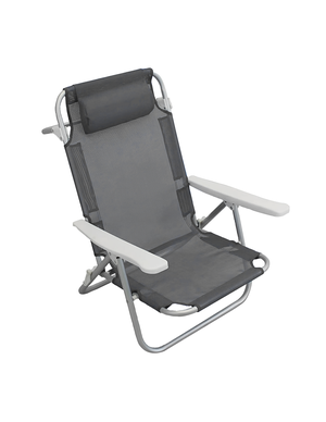 Sedia Sdraio Spiaggina da Mare in Textilene con Cuscino