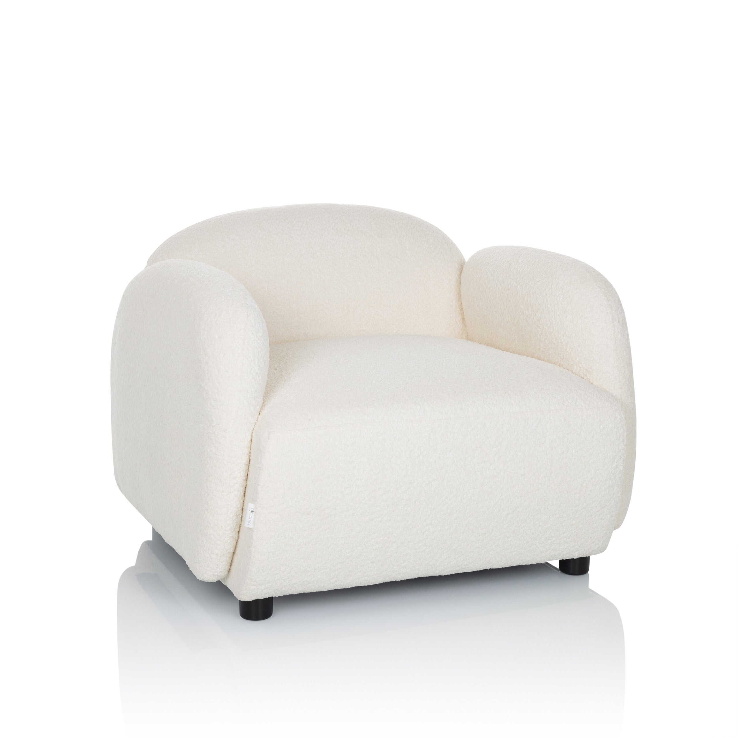 Fotel do salonu VERDUNA Biały hjh LIVING