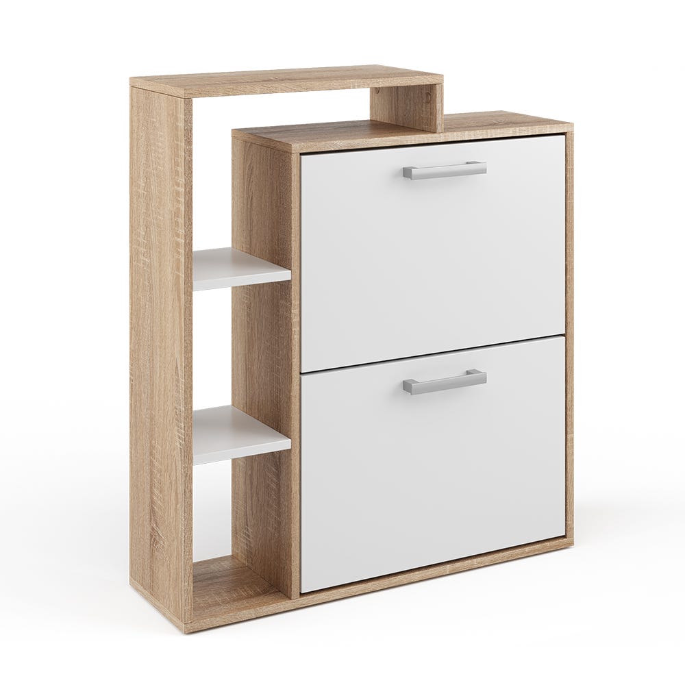 Vicco Scarpiera Delin, Bianco, 60 x 116 cm | Leroy Merlin Vicco Scarpiera Delin, Bianco, 60 x 116 cm | Leroy Merlin