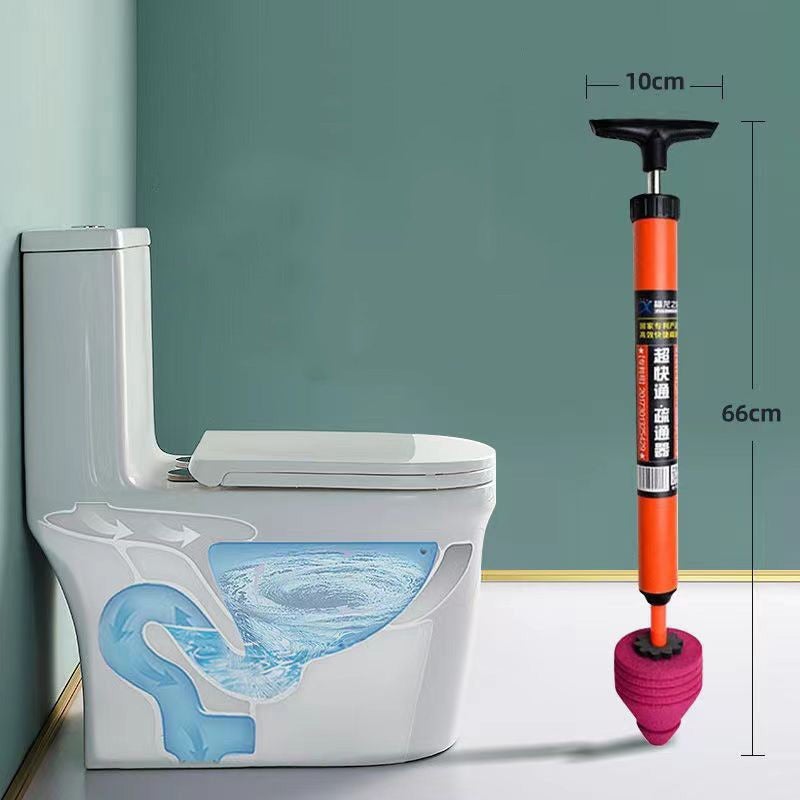 Drague De Toilette Drain Buster - Déboucheur à Air Comprimé Haute Performance Pour WC, Évier Et Canalisations