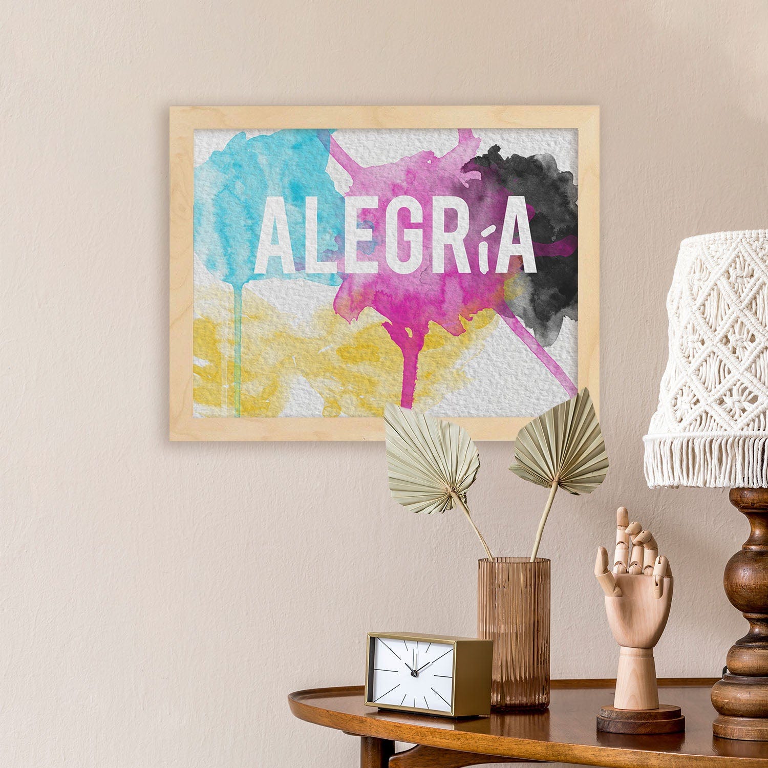 Stampa Poster Personalizzato Cornice A Clip Per Poster E Foto Senza Cornice - Personalizzabile Per Formati A4, A3, A2, A1 Cornice Shabby Chic - Foto 9