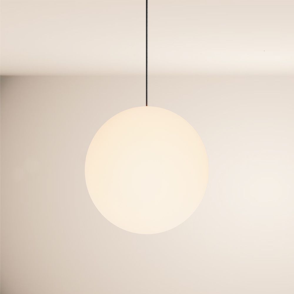 S.luce - orb - lámpara de araña de cristal (500 cm), suspensión, color blanco y negro, diámetro 40 cm