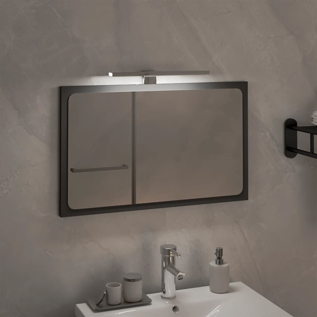 Norbe Lampada LED Per Specchio Bagno - 5W, 6000K, 615 Lumen, Bianco Neutro, 30cm - Foto 11