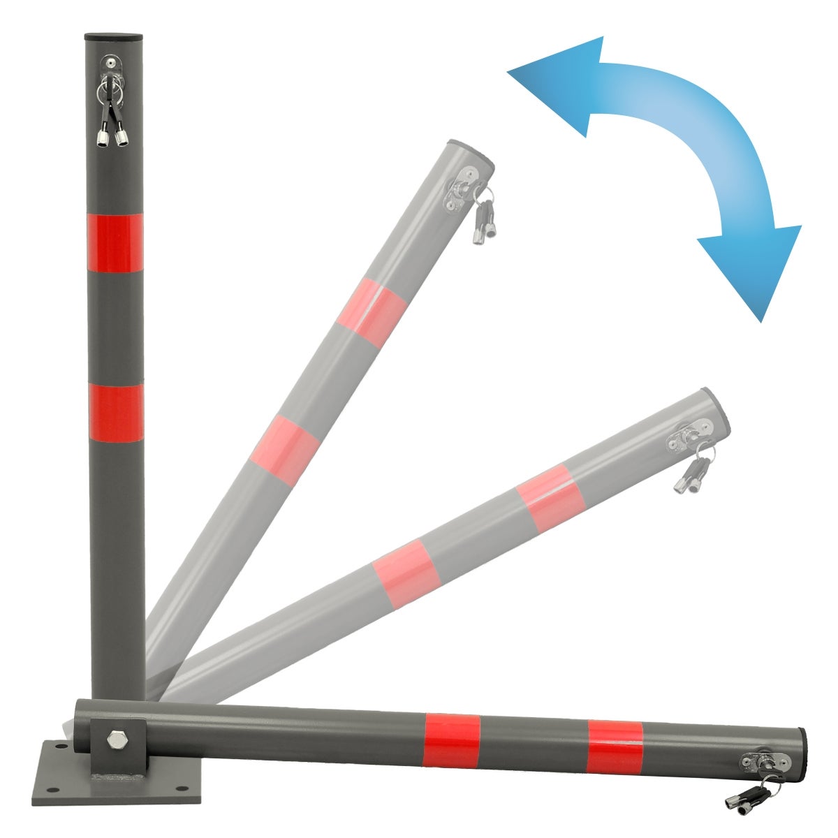 Dissuasore Di Sicurezza Fisso FAAC JS 80 F INOX 117851