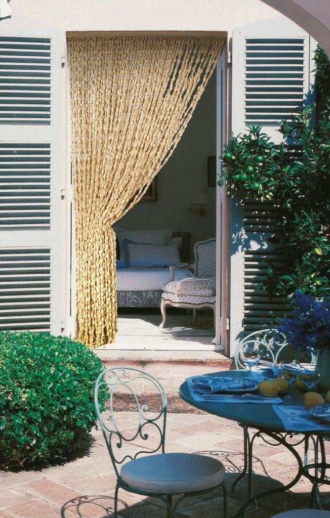 VERDELOOK Tenda In Legno Naturale Per Interni Ed Esterni – 100x220 Cm, 66 Fili, Motivo A Rombi, Supporto Robusto, Decorazione Per Porte E Finestre
