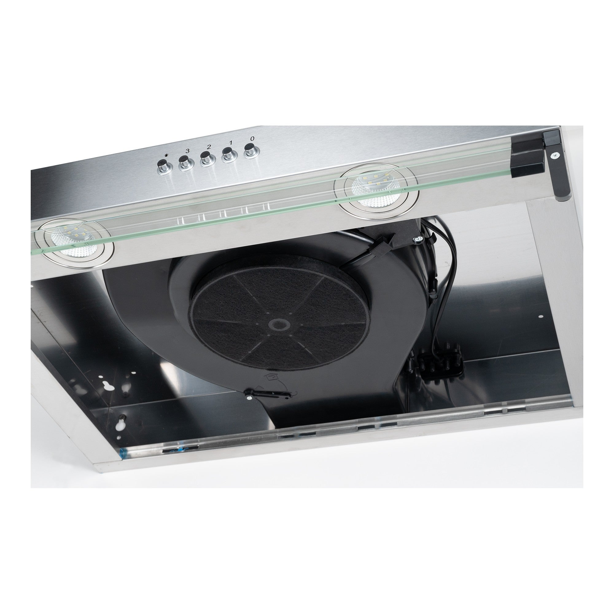 BELDEKO Hotte Casquette 60 cm Inox 210 m3/h 100W - Marque Française - 8