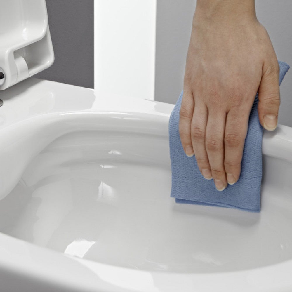 WC Toilettes : cuvette blanche avec siège de toilette Slim Soft-Close - 5