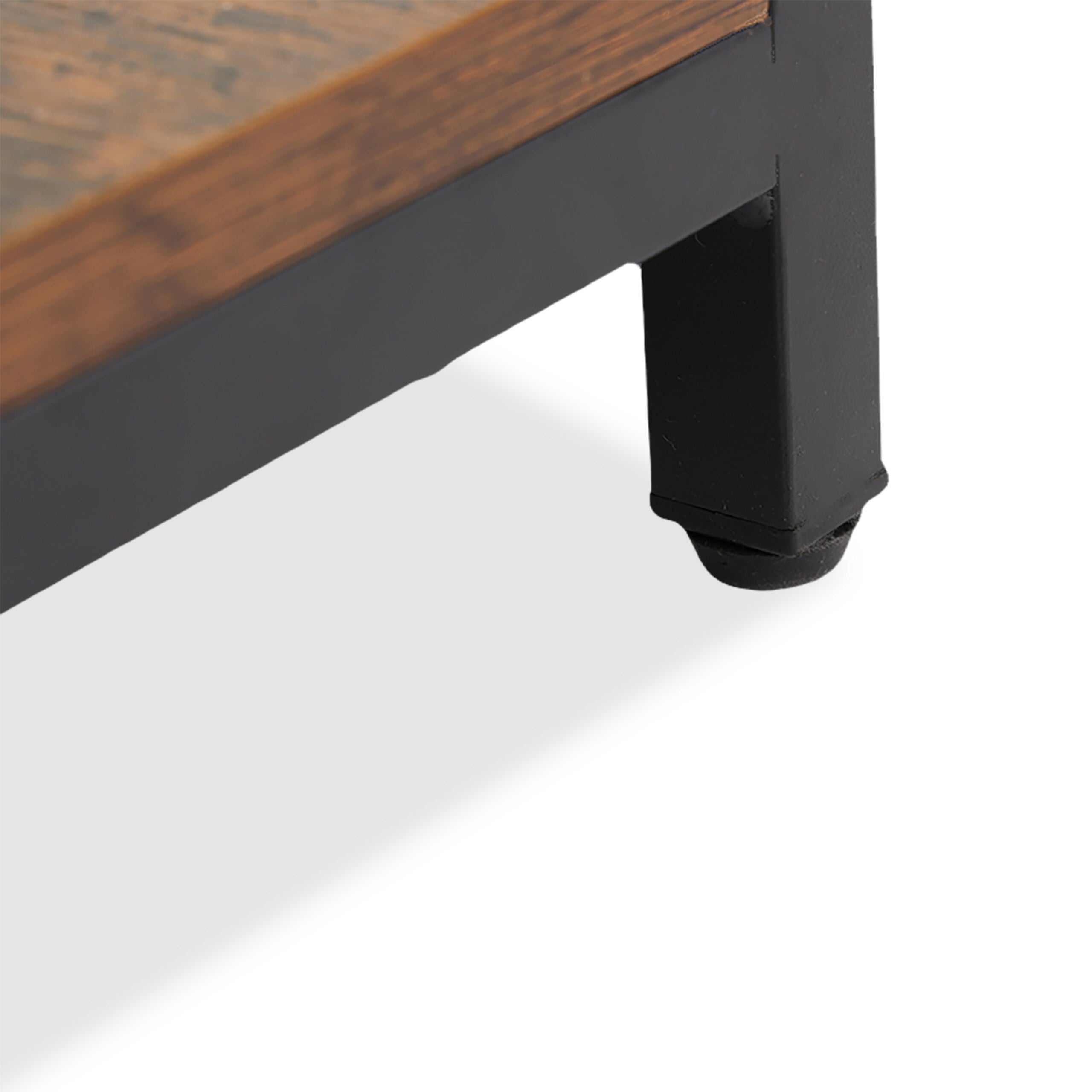 Cabideiro, aberto, armário, prateleiras e barra, 180 x 141 x 40 cm, cabideiro, metal, preto/castanho, Relaxdays - 9