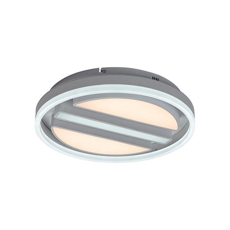 Plafon okrągły z pilotem Gremin LED 55W Odcienie bieli 2750lm biały wym:7,5x40x40cm IP20 Rabalux