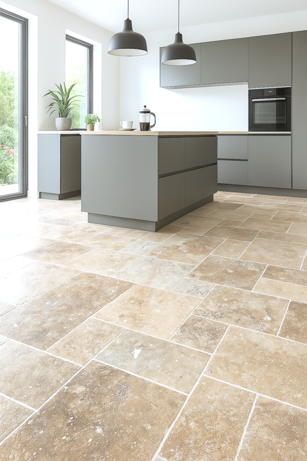 TRAVERTIN RUSTIC (2nd Choix) , pierre naturelle, Opus 4 formats EP 1,2cm intérieur/exterieure (carton de 0,74m2) - PATTOM LIVRAISON CHARIOT EMBARQUÉ - 6