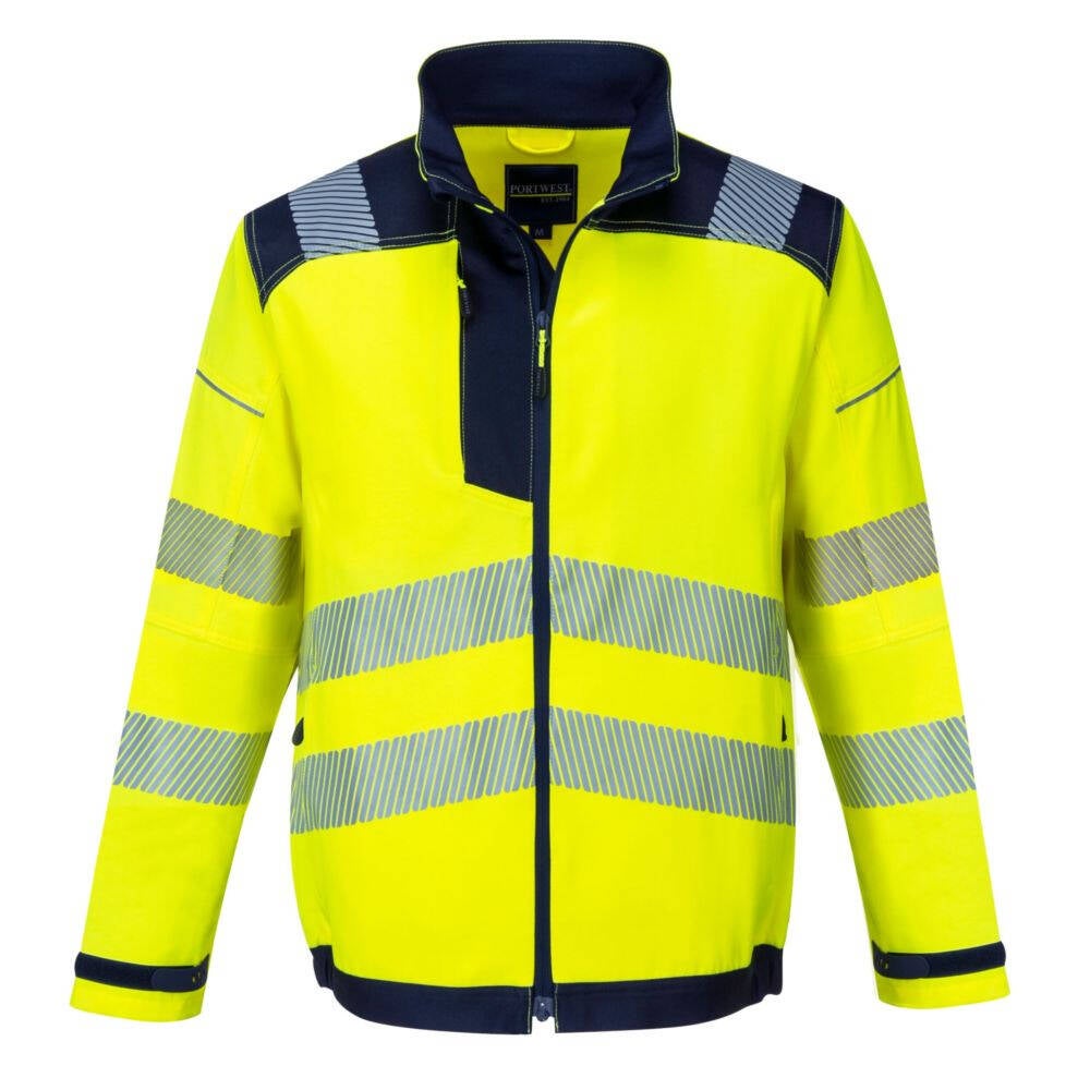 Veste Fluorescente Homme Softshell Haute Visibilité Portwest PW375 Parka Haute Visibilité Homme