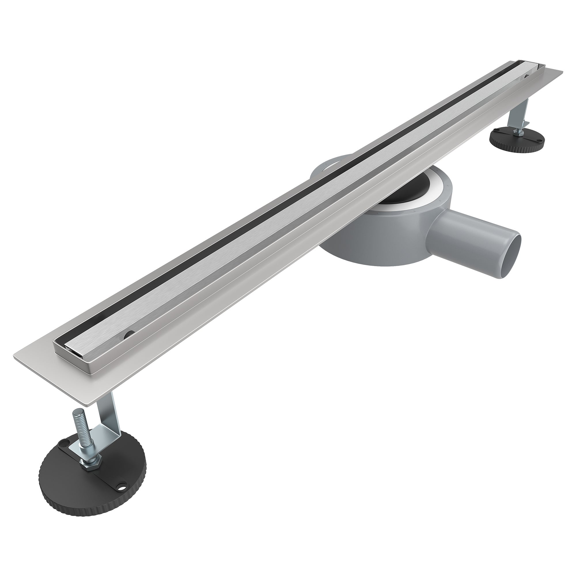 Canniveau D'évacuation Pour Douche Italienne – Drain Vague Inox 70x7 Cm Neuf