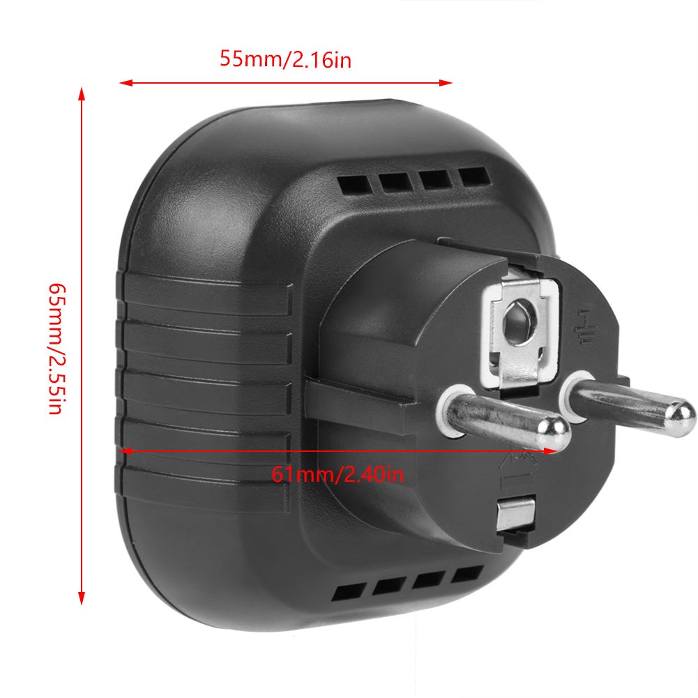 Testeur de prise électrique automatique 50-60Hz EU pour la maison PM6860DR (prise ue) - 6