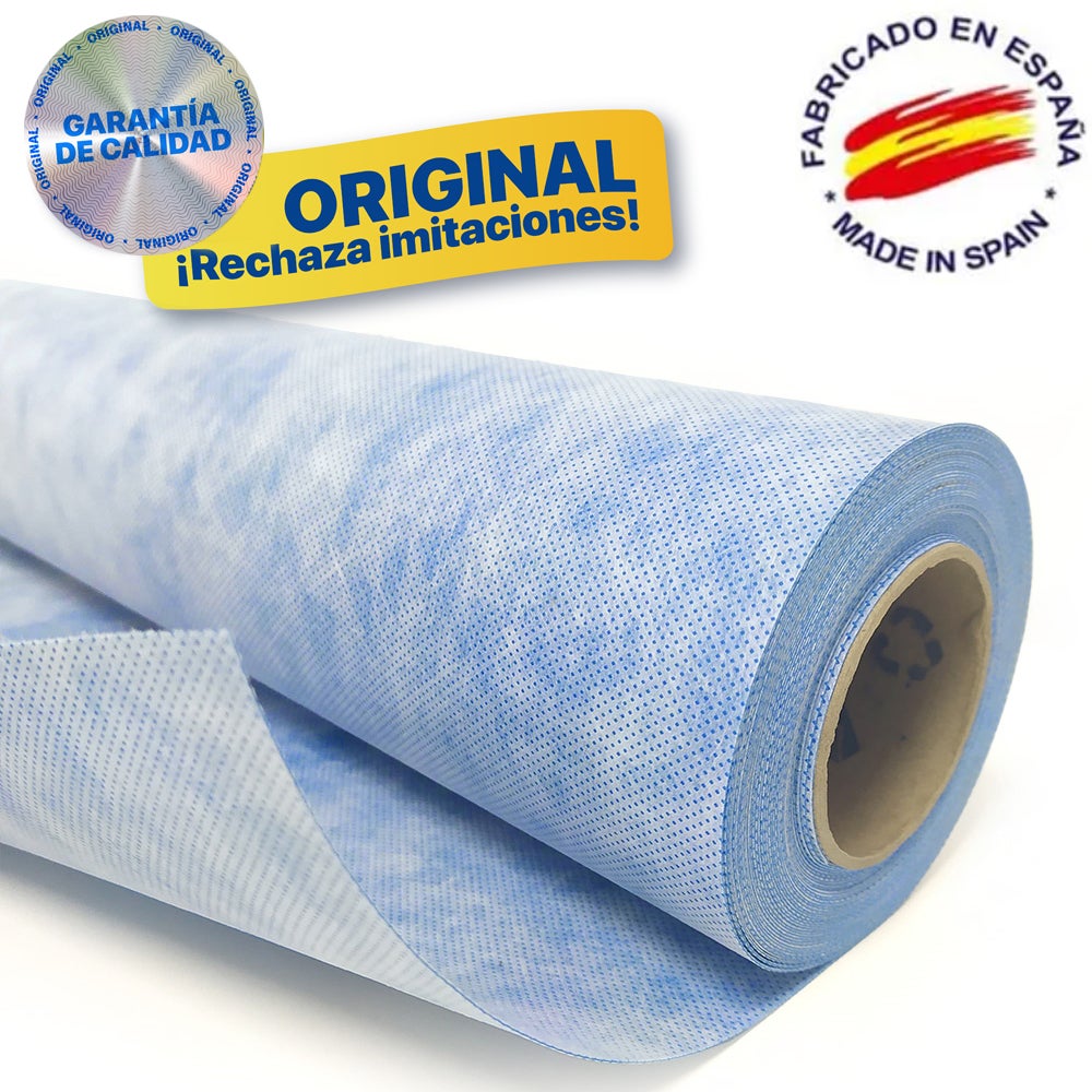 Bâche imperméable Cumifelt (AU MÈTRE) - Empêche les fuites d'eau dans les salles de bains, douches, piscines... Toile imperméable - 7