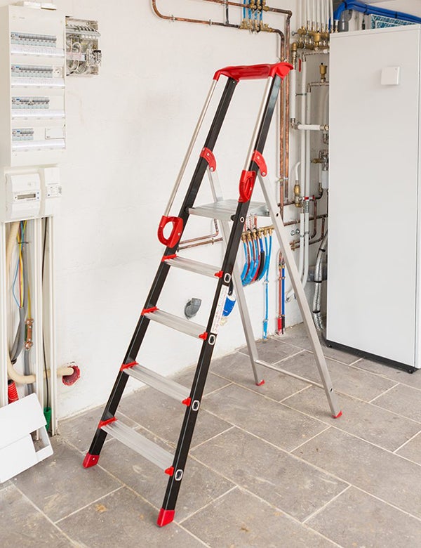 Escabeau alu 7 marches - Hauteur de travail max. 3.41m - 239207 - 5