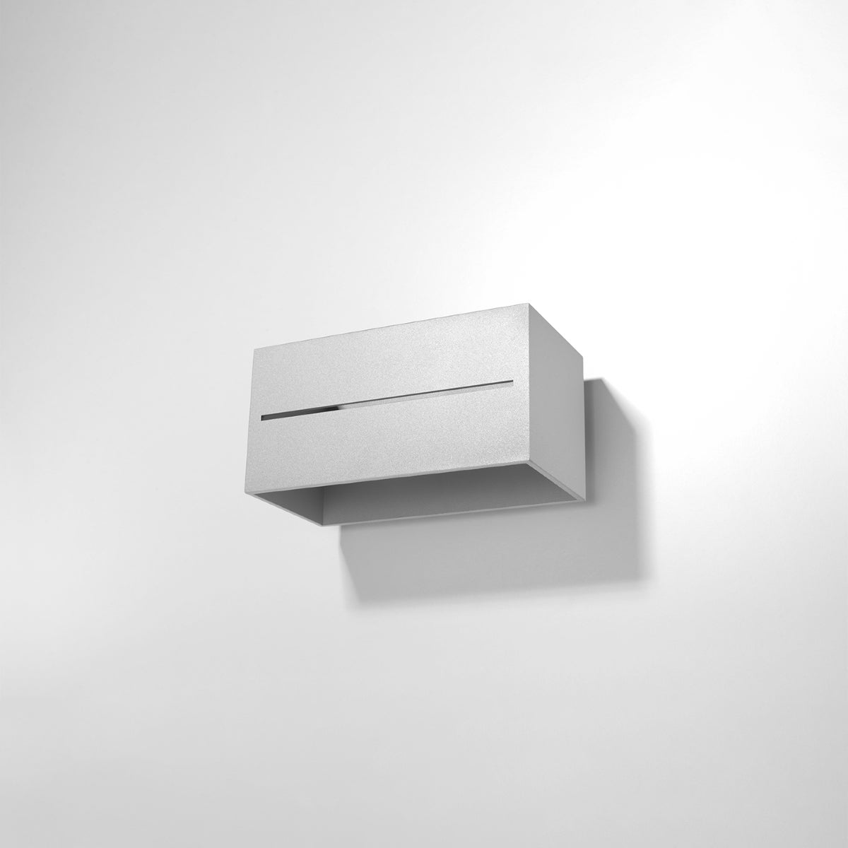 Kinkiet ZORBO MAXI szary LED 4000K - 20x12x10cm Sollux