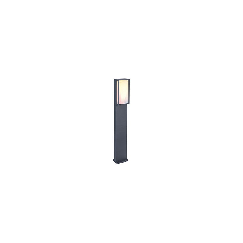 Lampa ogrodowa stojąca Qubo antracyt LED 16W 2600K-6000K 1200lm IP54 wym: 75 x 11 x 9,3 cm aluminium Lutec
