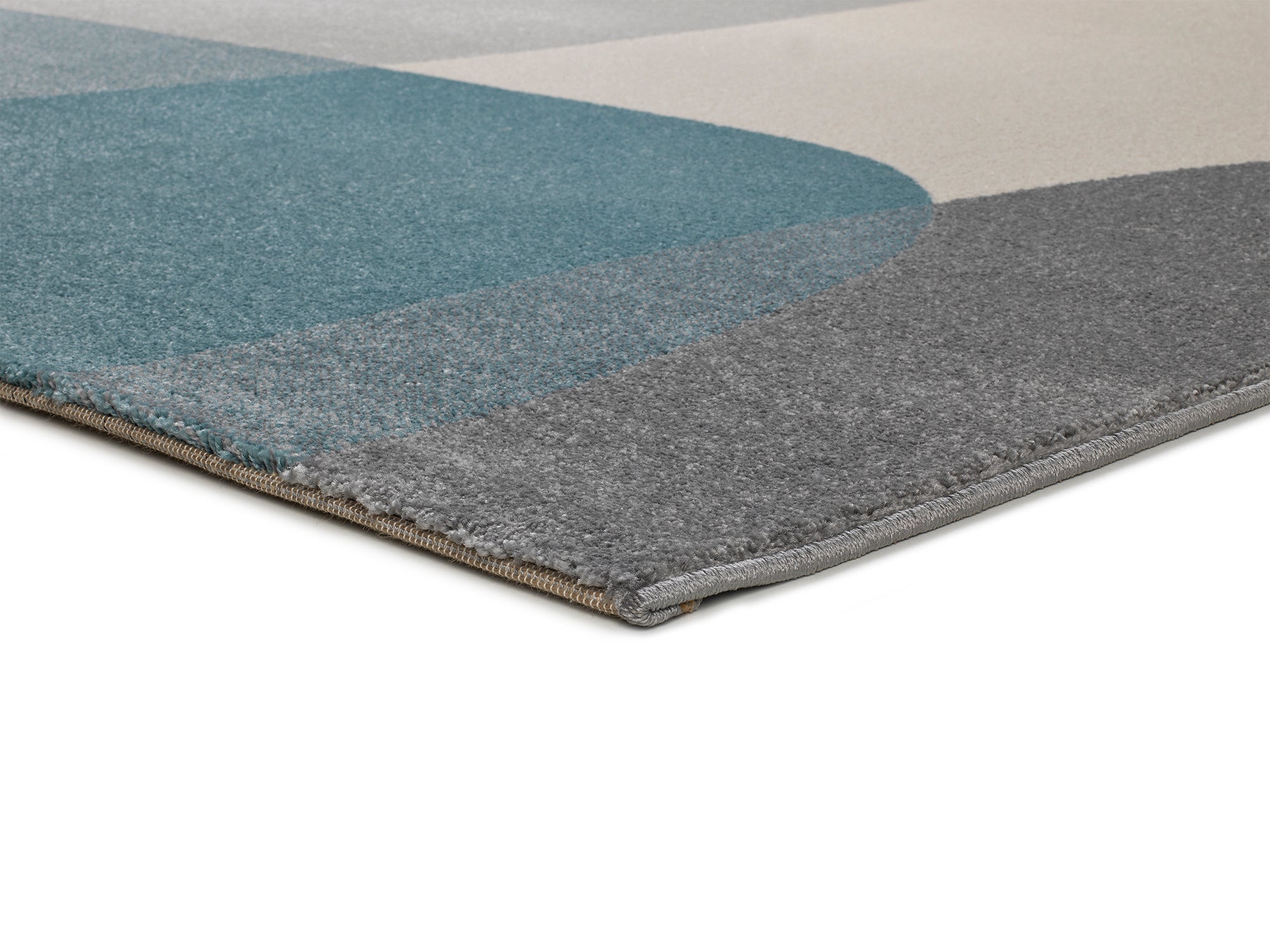 Tapis intérieur multicolore rectangulaire l.140 x L.200 cm MONIC géométrique - ATTICGO - 3