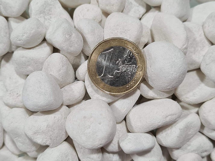 Canto Rodado Blanco Especial 10-20 mm (99 %) 20 Kg| Piedra Decorativa para Jardín y Macetas - 2