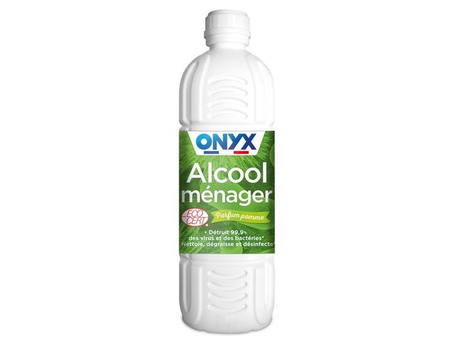 Alcool ménager 70° liquide - parfum pomme 1L